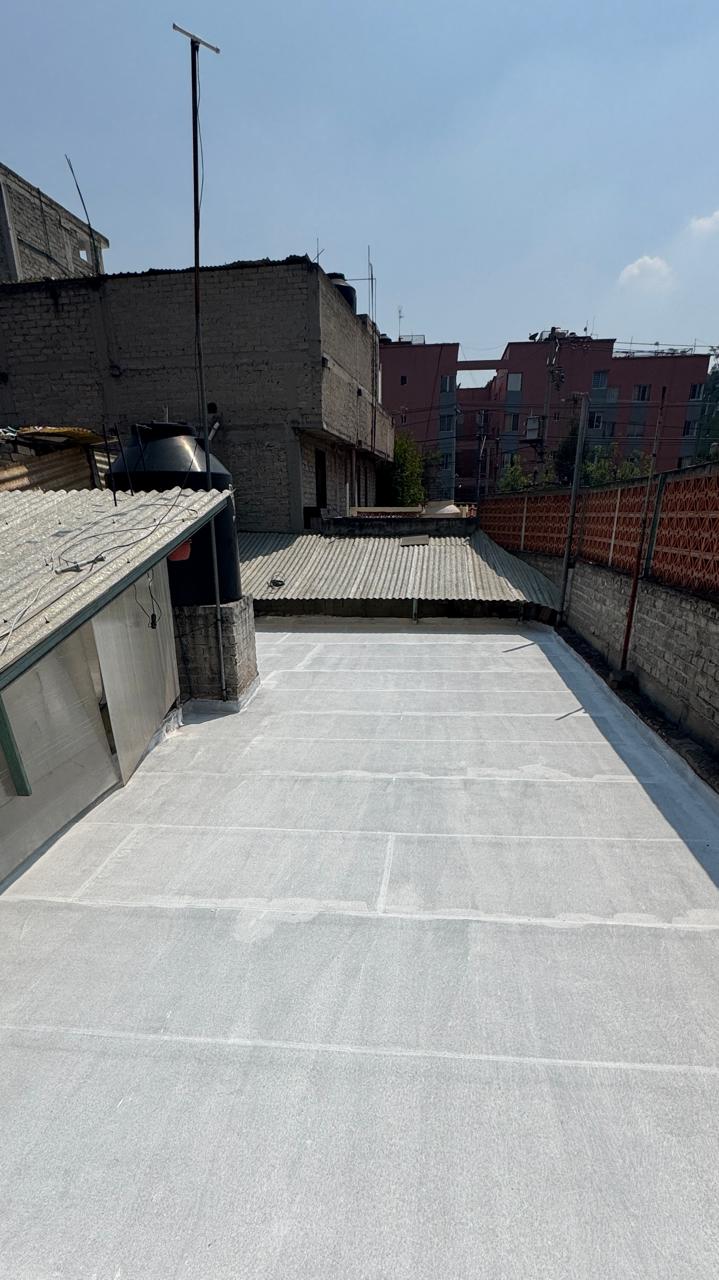 Impermeabilización en superficie exterior